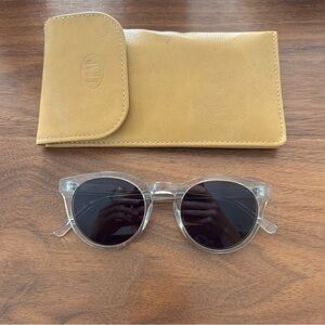 Crap Eyewear “The Shake Appeal” acetate grey/clear sunglasses